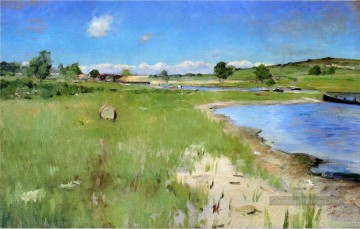 Shinnecock Hills de Canoe Place Long Island William Merritt Chase Peinture à l'huile